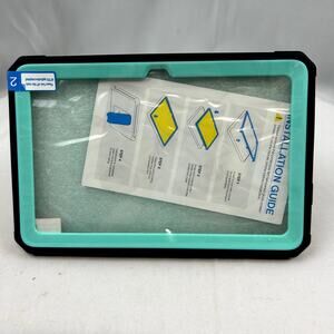 SKU2665 7.5" x 5" Aqua Tablet Case with Built-In Screen Protector & Kickstand